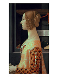 Giovanna Tornabuoni, Nee Albizzi, 1488, Detail (Oil on Panel) Giclee Print by Domenico Ghirlandaio