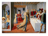 The Feast of Herod and the Beheading of Saint John the Baptist, 1461-62 (Tempera on Panel) Giclee Print by Benozzo di Lese di Sandro Gozzoli