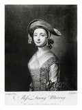 Miss Fanny Murray, Engraved by Corbutt (Mezzotint) Giclee Print by Henry Robert Morland