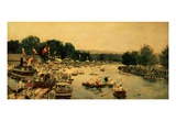 Henley Regatta, C.1877 Giclee Print by James Jacques Joseph Tissot