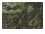 The Saving of a Soul (Oil on Panel) Giclee Print by James Smetham