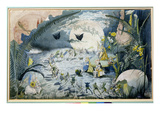 A Fairy Gathering (W/C) Giclee Print by George Cruikshank
