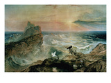 Assuaging of the Waters Giclee Print by John Martin