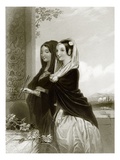 Modesty and Vanity Giclee Print by  English
