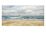 Tenby, 1879 (Oil on Canvas) Giclee Print by John Brett