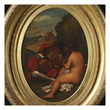 Le Concert Champetre, after Titian (Oil on Canvas Laid Down on Board) (See also 283748) Giclee Print by William Etty