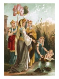 The Finding of Moses Giclee Print by  English