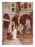 Jesus Appearing to Simon Peter Giclée-tryk af William Brassey Hole Jesus Appearing to Simon Peter Giclée-tryk af William Brassey Hole