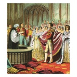 Marriage of Queen Victoria Reproduction procédé giclée par  English
