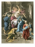 Simeon in the Temple Giclee Print by Jean-Baptiste Jouvenet