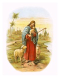 Jesus, the Good Shepherd Giclee Print by  English