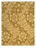 'Fritillary' Wallpaper Design, 1885 Giclee Print by William Morris