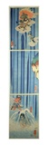 Mongaku Shonin under the Waterfall, C.1851 (Vertical Triptych) Giclee Print by Utagawa Kuniyoshi