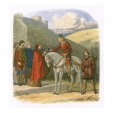 Edward Murdered at Corfe Giclee Print by James E. Doyle