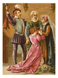 Patriotism at the Time of the Spanish Armada Giclee Print by  English