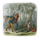 Death of the King-Maker Giclee Print by James E. Doyle