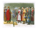 King Henry Iii and His Parliament Giclee Print by James E. Doyle