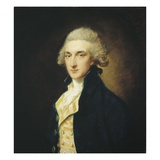 Sir John Edward Swinburne, 1785 (Oil on Canvas) Giclee Print by Thomas Gainsborough