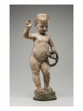 Christ Child (Stucco with Polychrome Decoration) Giclee Print by  Desiderio da Settignano