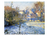 Frost, 1875 (Oil on Canvas) Giclee Print by Claude Monet