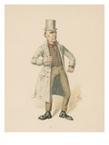 The Game Chicken, Illustration from 'Character Sketches from Charles Dickens', C.1890 Giclee Print by Joseph Clayton Clarke