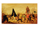 The Carnival (Oil on Canvas) Giclee Print by Adriaen Pietersz. Van De Venne