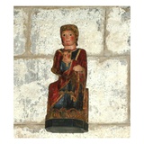 Virgin and Child (Wood) Giclee Print by  French