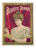 Poster Advertising Pernot Biscuits, C.1902 (Colour Litho) Giclee Print by  French
