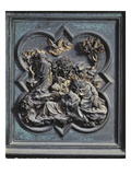 Agony in the Garden, Thirteenth Panel of the North Doors of the Baptistery of San Giovanni, 1403-24 Giclée-tryk af Lorenzo Ghiberti
