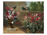 Corner of Monsieur De La Bruyere's Garden, 1744 (Oil on Canvas) Giclee Print by Jean-Baptiste Oudry