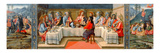 Scenes from the Passion of Christ, Predella Panel from the Tabernacle of the Sacraments, C.1484-6 Giclee Print by Francesco Botticini