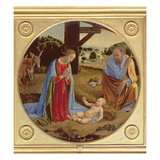 The Nativity (Tempera on Panel) Giclee Print by Cosimo Rosselli