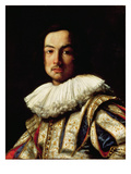 Portrait of Stefano Della Bella Giclée-tryk af Carlo Dolci