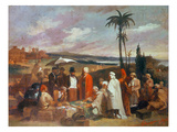 Oriental Merchants Giclee Print by Giacomo Casa
