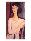 Marguerite, 1916 (Oil on Canvas) Giclee Print by Amedeo Modigliani