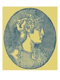 Athene, Illustration from 'History of Greece' by Victor Duruy, Published 1890 Giclee Print by  American