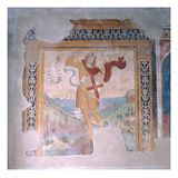 St. Michael (Fresco) Giclee Print by Girolamo Ristori