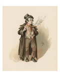 The Artful Dodger, Illustration from 'Character Sketches from Charles Dickens', C.1890 Giclée-Druck von Joseph Clayton Clarke