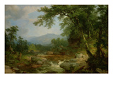 Monument Mountain, Berkshires, 1855-60 (Oil on Canvas) Giclee Print by Asher Brown Durand