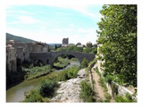 View of the Village (Photo) Giclee Print