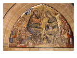 The Coronation of the Virgin (Mosaic) Giclee Print by Gaddo di Zanobi Gaddi
