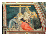 Deposition, C.1320 (Fresco) Reproduction procédé giclée par Pietro Lorenzetti