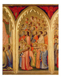 Coronation of the Virgin Polyptych (Middle Right Panel) (See also 66540-66551) Giclee Print by Ambrogio Bondone Giotto