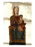 Virgin and Child from Barcelona (Wood) Giclee Print by  Spanish