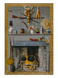 Grandma's Hearthstone, 1890 (Oil on Canvas) Giclee Print by John Haberle