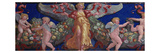 Frieze from the 'Camera Con Fregio Di Amorini' (Chamber of the Cupid Frieze) Giclée-tryk af Giulio Romano