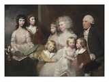 The Todd Family, C.1785 (Oil on Canvas) Giclee Print by Gilbert Stuart