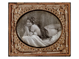 Reclining Nude, C.1850, from a Book of Photography Published in 1980 (Photo) Giclee Print by  French