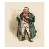 Mr Weller Senior, Illustration from 'Character Sketches from Charles Dickens', C.1890 Giclee Print by Joseph Clayton Clarke