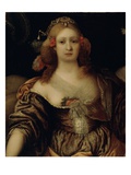 Portrait of a Young Woman (Oil on Canvas) Giclee Print by Girolamo Forabosco